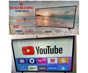 45" Smart Android HD LED TV,  New with warranty and FREE DELIVERY