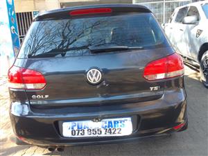 2010 VW GOLF 6 1.4 TSI MANUAL  PETROL LEATHER BLACK COLOR  REVERSE CAMERA  105.000KM 