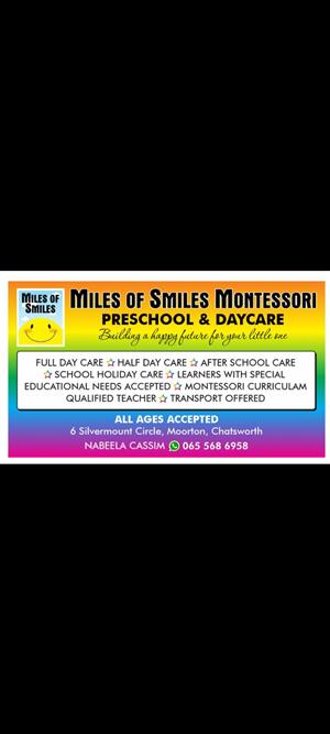 Daycare in Chatsworth unit 9 