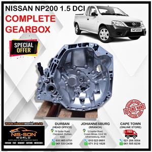 NISSAN NP200 1.5 DCI COMPLETE GEARBOX