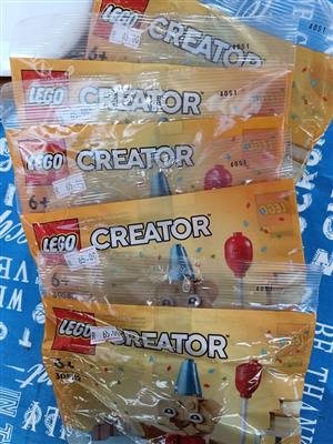 CREATOR LEGO pakkies