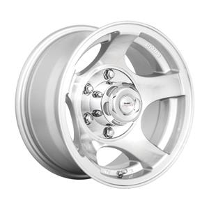 14″ A-Line BZR 6/139 Arctic Silver Alloy Wheels