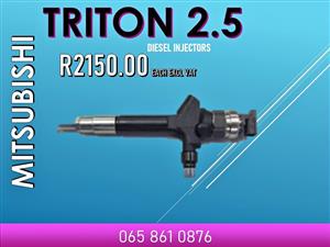 MITSUBISHI TRITON 2,5 DIESEL INJECTORS FOR SALE OR EXCHANGE