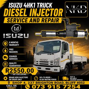 Repair_Isuzu_4HK1_Truck_Injectors 