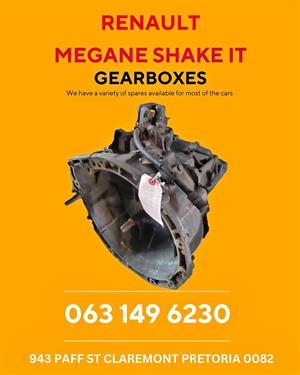 Renault megane shake it gearbox 