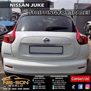 NISSAN JUKE STRIPPING FOR SPARES