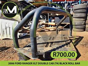 2006 FORD RANGER XLT DOUBLE CAB (T4) BLACK ROLL BAR