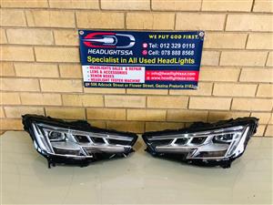 Audi S4/RS4 matrix left and right side xenon headlight available for sale