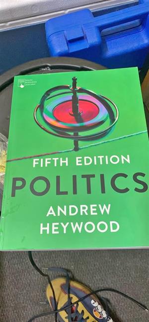 Andrew Heywood R350 Fifth Edition  Politics  calls