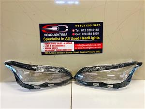 VW Golf 8 left and right side headlight replacement lens (2020-2024)