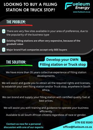 Want to buy a filling station ?