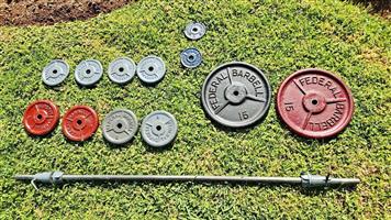 BARBELL WEIGHT SET