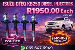 ISUZU DTEQ DIESEL INJECTORS
