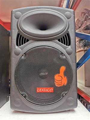12"(inch) Bluetooth Rechargeable Trolley Speaker +Mic, New with 1 year warranty, delivery included