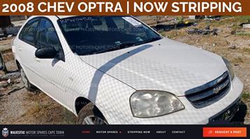Now stripping 2008 CHEV OPTRA for parts