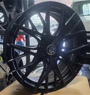 Aluminum Wheels 18 Inches Matte Black