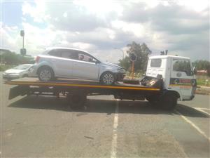 Tata 713 rollback tow truck