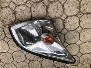 Left and right side headlights for Toyota prado