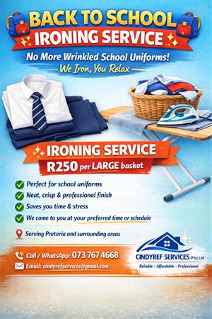 Professional Ironing Service 