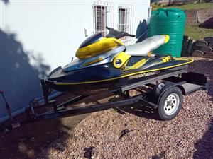 Jet ski Seadoo 2000 including trailer good condition 