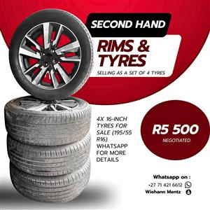 16-inch rims and tyres