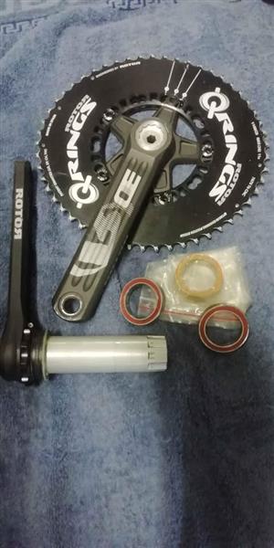 Oval Rotor Q Rings Crank. GeorgeKempton Park .