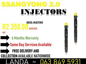 SSANGYONG 2.0 INJECTORS 