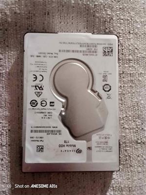 1TB Seagate Laptop Hard drive