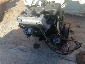 4jh1 isuzu complete engine with manual diesel pump for sale