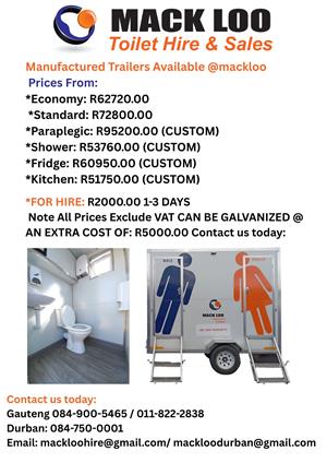Toilet Hire