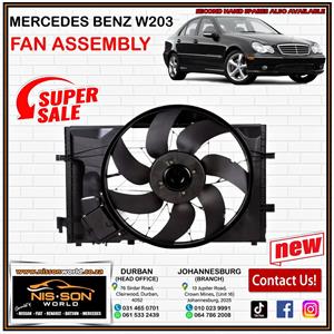 MERCEDES BENZ W203 FAN ASSEMBLY