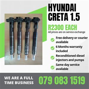 HYUNDAI CRETA 1.5 INJECTORS FOR SALE WITH WARRANTY 
