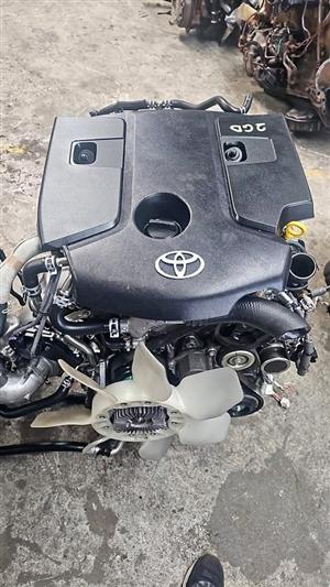 TOYOTA HILUX 2GD (GD6) ENGINE IN STOCK 2 PIN INJECTOR TYPE (ZANE SAMCO)