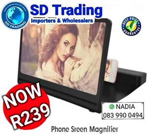 Phone Screen Magnifier With Bluetooth Speaker