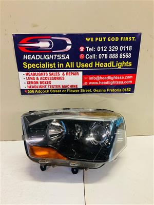 Mahindra Scorpio S10/S11 LH halogen headlight with daylight running light (2018)