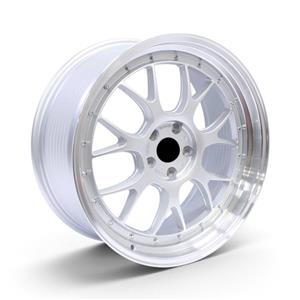 20″ M9302 5×112 Silver Machine Lip Alloy Wheels