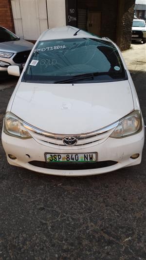 Toyota Etios For Stripping 