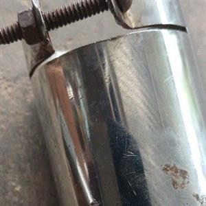 Crome silencer extendion