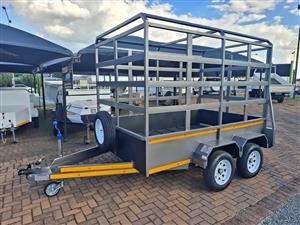 2026 Cattle Trailer 2.6 M x 1.6 M x 1.8 M  DOUBLE Axle Unbraked 