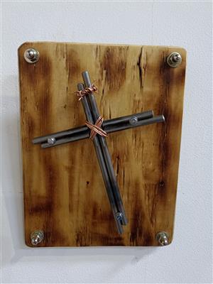 Framed Rustic Cross