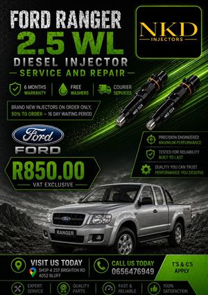 Fix_Your_Ford_Ranger_2.5L_WL_Diesel_Injectors_with_NKD