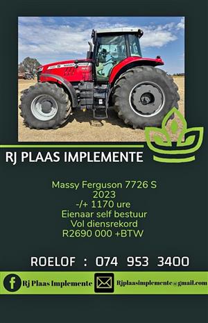 Massey ferguson 7726S