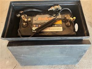 Delkor lead acid deep cycle batteries 100Ah