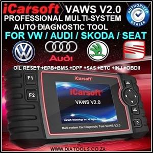 iCarsoft VAWS V2.0 Multi system diagnostic tool for VW / Audi / Skoda / Seat