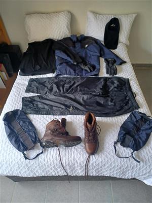 Hiking Boots and Apparel