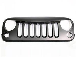 Jeep Wrangler Matt Black  "Angry Bird" Grille Kit