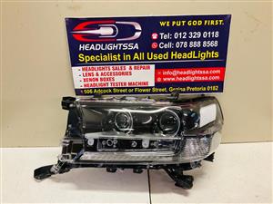 Toyota Land Cruiser LC200 left side LED headlight (smoke)