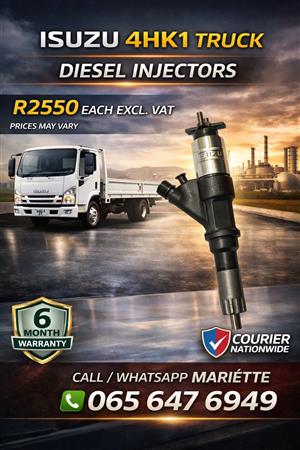 Isuzu 4HK1 DIESEL INJECTORS