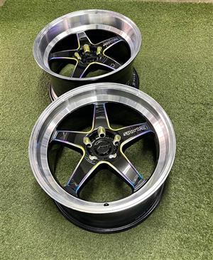 18 INCH JDM LENSO (DEEP DISH) DESIGN RIM SET NARROWS/WIDES