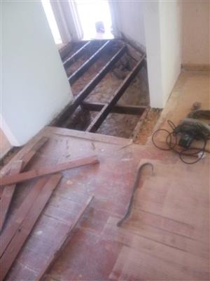 We buy old wooden floors, roof trusses, roof sheets, celling.